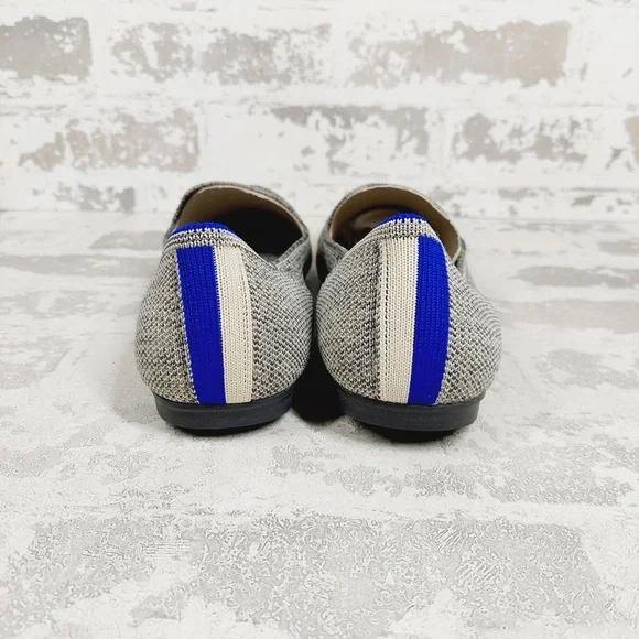 NEW Rothy's The Loafer Gray Round Toe Slip On Flat Loafers C531